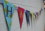 How to Make A Happy Birthday Banner Of Paper How to Make A Fabric Happy Birthday Banner Using A Cricut