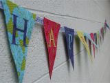 How to Make A Happy Birthday Banner Of Paper How to Make A Fabric Happy Birthday Banner Using A Cricut