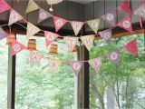 How to Make A Happy Birthday Banner Of Paper Woven Home Happy Birthday Pennant Banner Tutorial