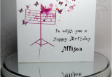 How to Make A Musical Birthday Card Musical butterflies Birthday Card