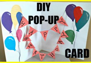 How to Make A Pop Up Birthday Card Easy Diy How to Make A Popup Birthday Card Ejournalz