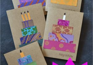 How to Make A Simple Birthday Card Out Of Paper 20 Uses for Paper Scraps the Paper Blog