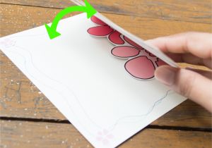 How to Make A Simple Birthday Card Out Of Paper How to Make A Pop Up Flower Greeting Card with Pictures