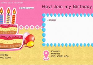 How to Make Birthday Invitation Card Online Free Birthday Party Invitation Card Online Invitations