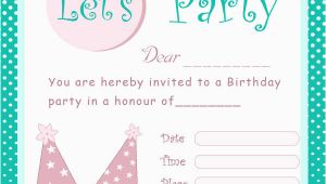 How to Make Cute Invitations for Birthdays Cute Party Invitations Cimvitation