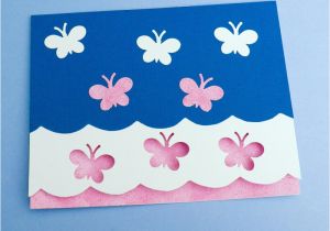How to Make Greeting Cards for Birthday Online Card Making Idea Scalloped Edge Card Tutorial Greeting