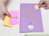 How to Make Handmade Birthday Cards Step by Step How to Make A Simple Handmade Birthday Card 15 Steps