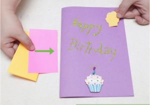 How to Make Handmade Birthday Cards Step by Step How to Make A Simple Handmade Birthday Card 15 Steps