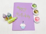 How to Make Handmade Invitation Cards for Birthday How to Make A Simple Handmade Birthday Card 15 Steps