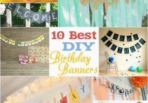 How to Make Happy Birthday Banner 10 Best Diy Birthday Banners Design Dazzle