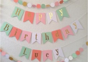 How to Make Happy Birthday Banner Best 25 Diy Birthday Banner Ideas On Pinterest Diy