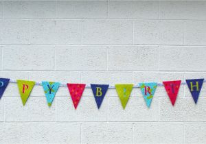 How to Make Happy Birthday Banner How to Make A Fabric Happy Birthday Banner Using A Cricut