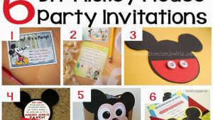 How to Make Mickey Mouse Birthday Invitations 70 Mickey Mouse Diy Birthday Party Ideas About Family