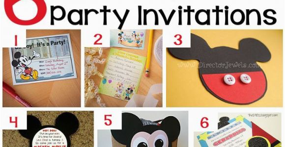 How to Make Mickey Mouse Birthday Invitations 70 Mickey Mouse Diy Birthday Party Ideas About Family