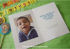 How to Make Personalized Birthday Cards First Birthday Card From Cardstore Com Review Food Corner