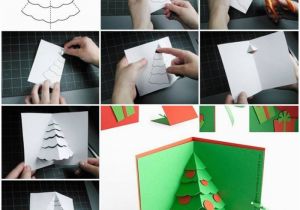 How to Make Pop Up Birthday Cards Step by Step How to Make Christmas Tree Pop Up Card Step by Step Diy