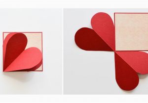 How to Make Pop Up Birthday Cards Step by Step How to Make Pop Up Greeting Card Heart Love Step by