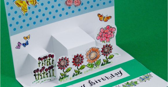 How to Make Pop Up Birthday Cards Step by Step Step Pop Up Cards Greeting Card Ideas Aunt Annie 39 S Crafts