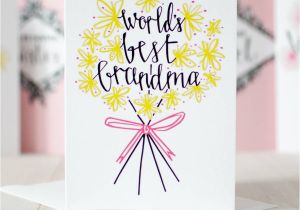 How to Make the Best Birthday Card 39 World 39 S Best Grandma 39 Birthday or Mothers 39 Day Card by