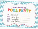 How to Make Your Own Birthday Invitations Online for Free Fun Kids Pool Party Invites Free Printables Online