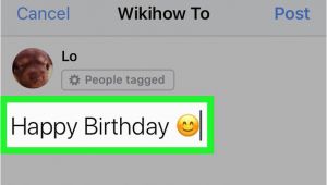 How to Post A Birthday Card On Facebook 3 Ways to Create A Birthday Card On Facebook Wikihow