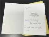 How to Right A Birthday Card What to Write In Coworkers Birthday Card Draestant Info