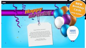 How to Send An E Birthday Card Corporate Birthday Ecards Employees Clients Happy