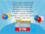 How to Send Happy Birthday Cards On Facebook Birthday Wishes for A Special Friend Sad Poetry