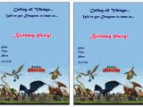 How to Train Your Dragon Birthday Invitations How to Train Your Dragon Birthday Invitations Birthday