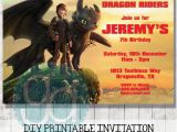 How to Train Your Dragon Birthday Invitations How to Train Your Dragon Birthday Printable Invitation Diy