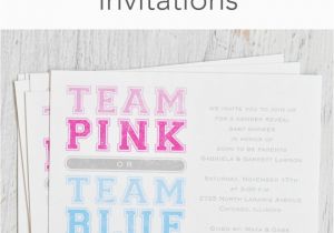 How to Word Birthday Invitations How to Word Gender Reveal Invitations Invitations by Dawn