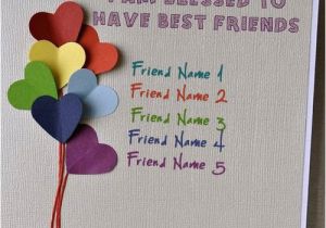 How to Write A Birthday Card for A Friend Friendship Card with Name