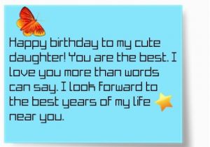 How to Write Birthday Card for Daughter Happy Birthday Quotes and Wishes for Your Daughter From