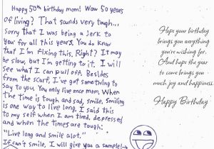 How to Write Birthday Card for Daughter My Mom 39 S 50th Birthday Card by Masterluigi452 On Deviantart