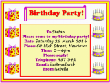 How to Write Invitation for Birthday Party Example Birthday Party Invitation Learnenglish Kids British