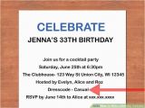 How to Write Rsvp On Birthday Invitation How to Write A Birthday Invitation 14 Steps with Pictures