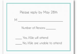 How to Write Rsvp On Birthday Invitation Tiffany Blue Border On White Rsvp Cards Reply Cards