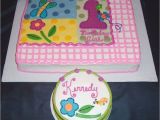 Hugs and Stitches 1st Birthday Girl Hugs Stitches 1st Birthday Cake Cakecentral Com
