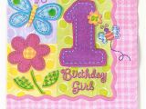 Hugs and Stitches 1st Birthday Girl Hugs Stitches Girls 1st Birthday Lunch Napkins Party