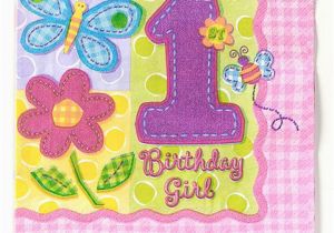 Hugs and Stitches 1st Birthday Girl Hugs Stitches Girls 1st Birthday Lunch Napkins Party