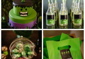 Hulk Birthday Decorations Kara 39 S Party Ideas Incredible Hulk themed Birthday Party
