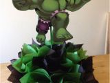 Hulk Birthday Decorations the Incredible Hulk Centerpiece Party by Cutecreationshop1