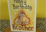 Hulk Hogan Birthday Card Happy Birthday Brother Hulk Hogan Birthday Card by