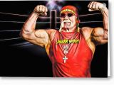 Hulk Hogan Birthday Card Hulk Hogan Greeting Cards for Sale