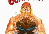 Hulk Hogan Birthday Card Hulkamania is Runnin Wild Glogg
