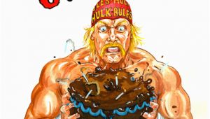 Hulk Hogan Birthday Card Hulkamania is Runnin Wild Glogg