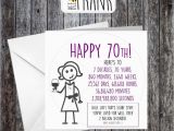 Humorous 70th Birthday Cards Funny Rude Alternative Sarcastic Birthday Card 70th