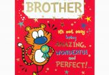 Humorous Birthday Cards for Brother Brother Birthday Card Funny Rude Humorous Greetings Card