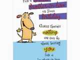 Humorous Birthday Cards for Brother Happy Birthday Low Brother Quote