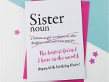 Humorous Birthday Cards for Sister Sister Birthday Card Personalised by A is for Alphabet
